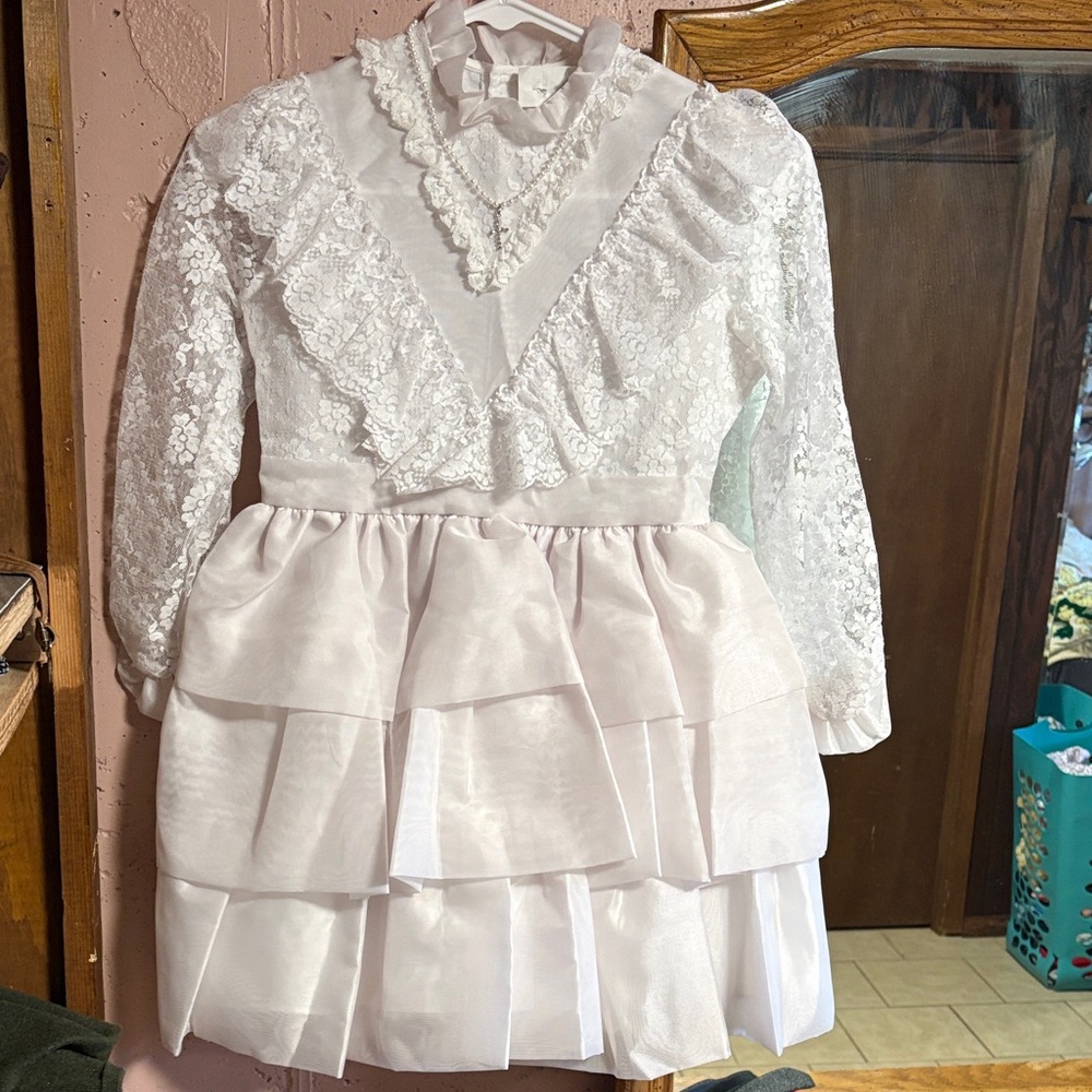 Size 8 communion dress